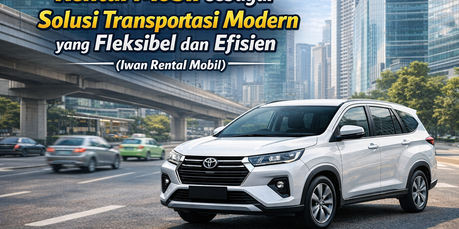 Rental Mobil sebagai Solusi Transportasi Modern yang Fleksibel dan Efisien Rental mobil sebagai solusi transportasi modern yang fleksibel dan efisien.
