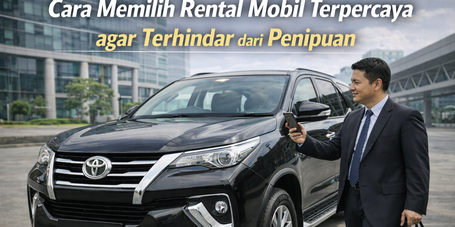 Cara memilih rental mobil terpercaya agar terhindar dari penipuan.