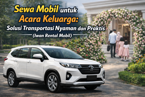 Sewa mobil untuk acara keluarga dengan kendaraan nyaman dan terawat.