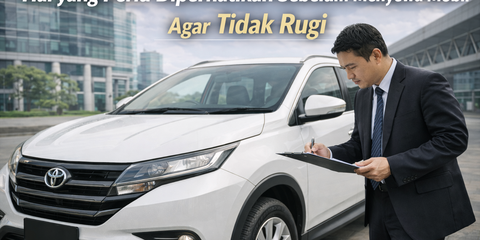 Hal yang perlu diperhatikan sebelum menyewa mobil agar tidak rugi.